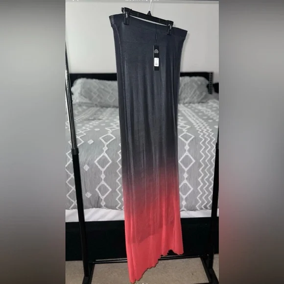 New Ombre Maxi Skirt Size 1X - Picture 4 of 6